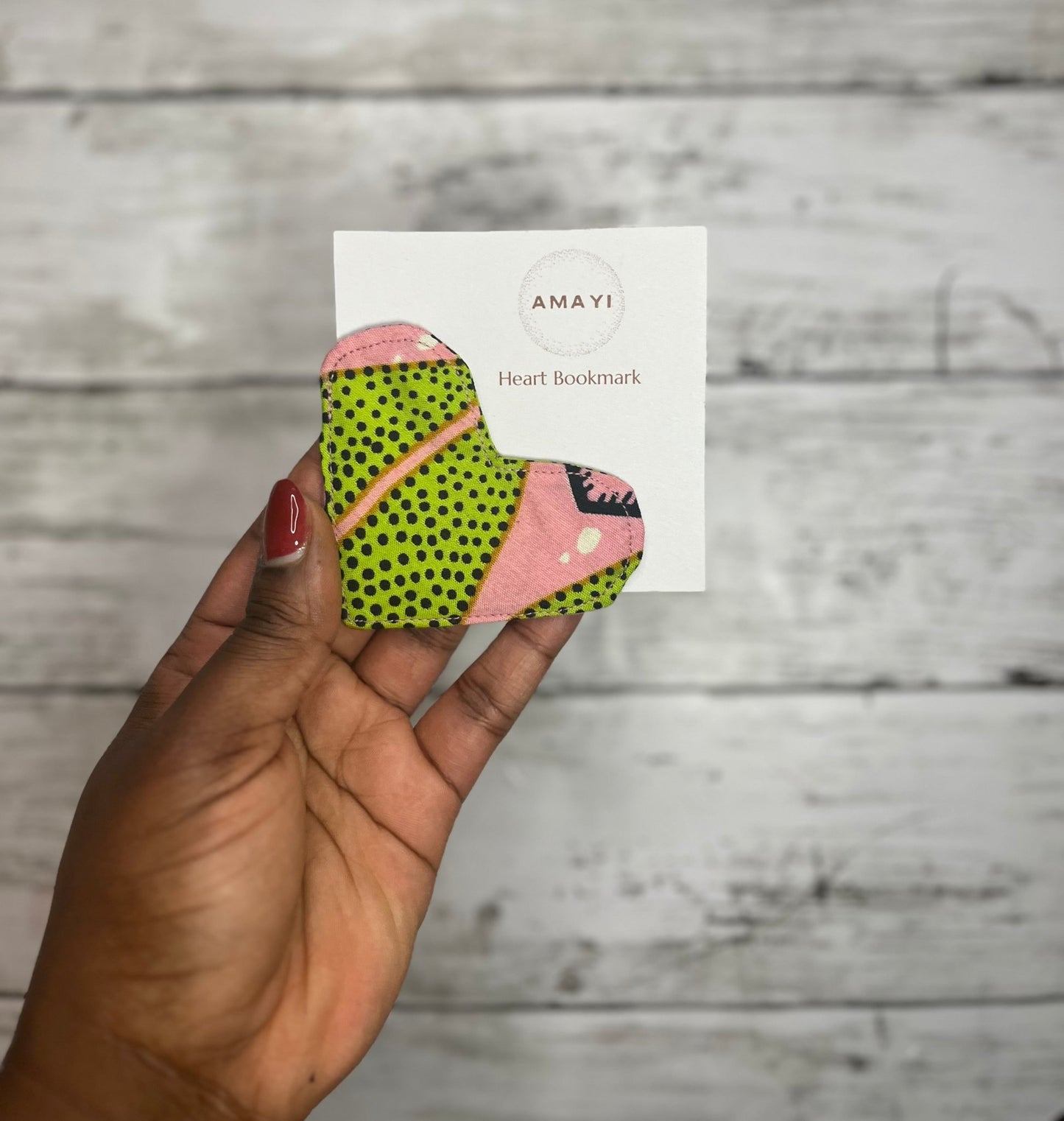 Heart Bookmark - AmayiUK