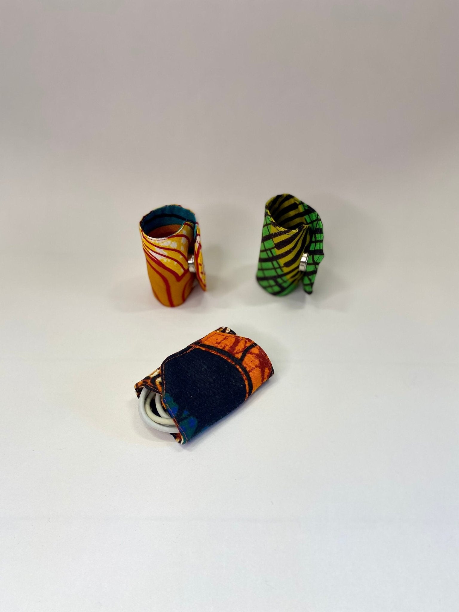 African Print Cable Organiser, Cable Tidy - AmayiUK