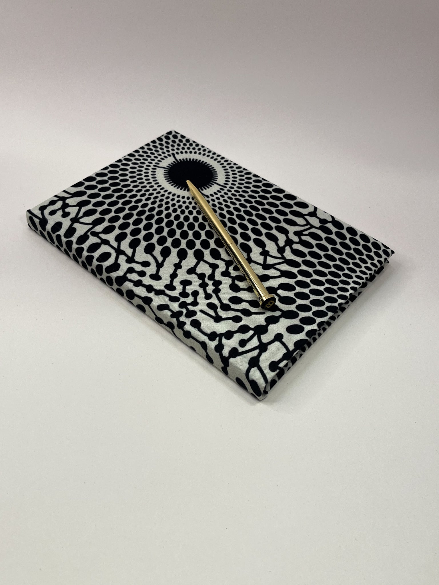 Black and White Print A5 Notebook - AmayiUK