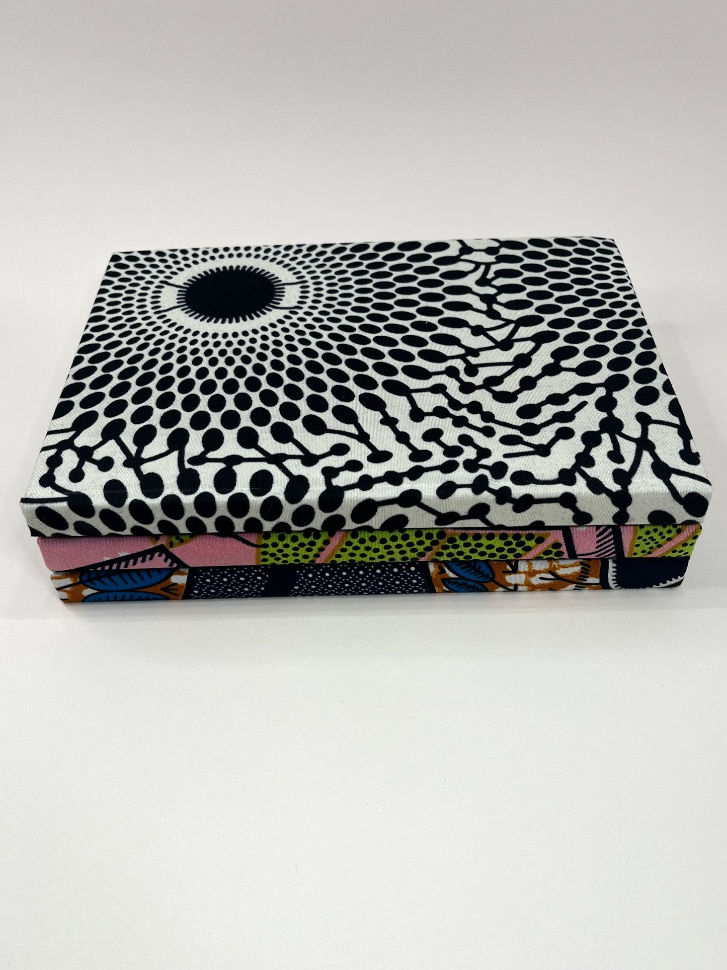 Black and White Print A5 Notebook - AmayiUK