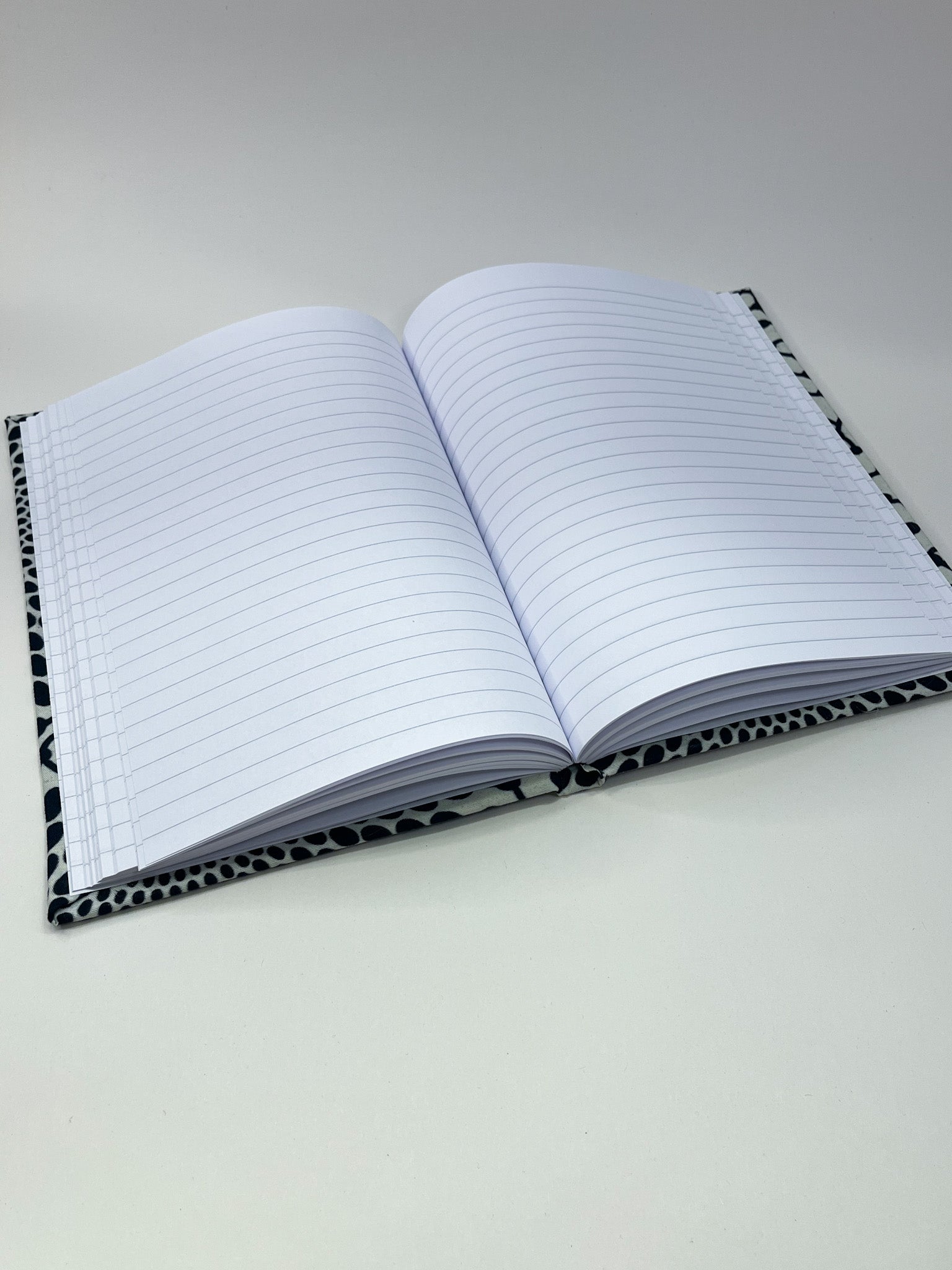 Black and White Print A5 Notebook - AmayiUK