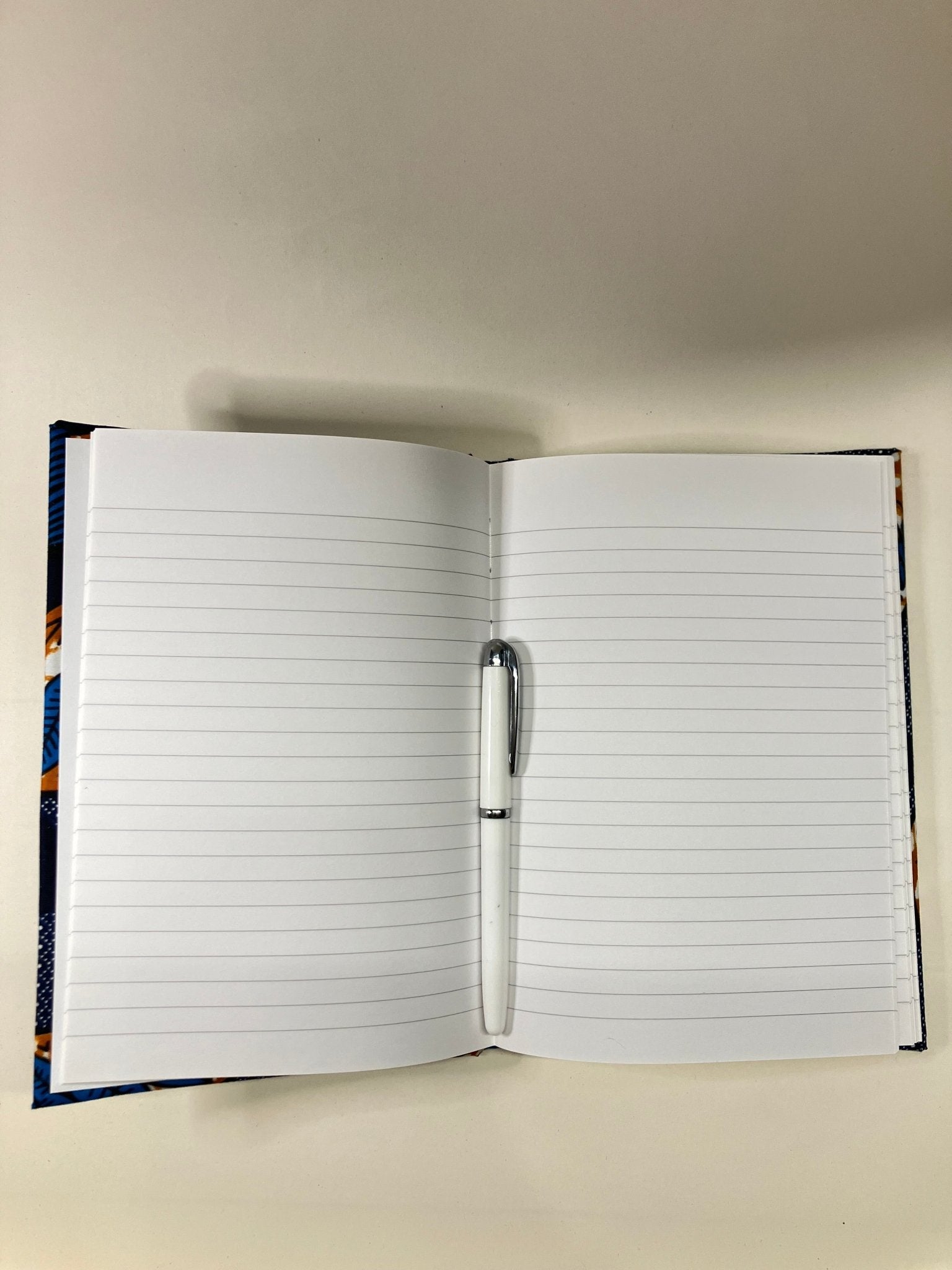 Blue Print A5 Notebook - AmayiUK