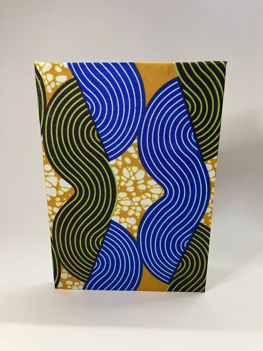 Fabric Covered Notebook | African Print Notebook | A5 Journal - AmayiUK