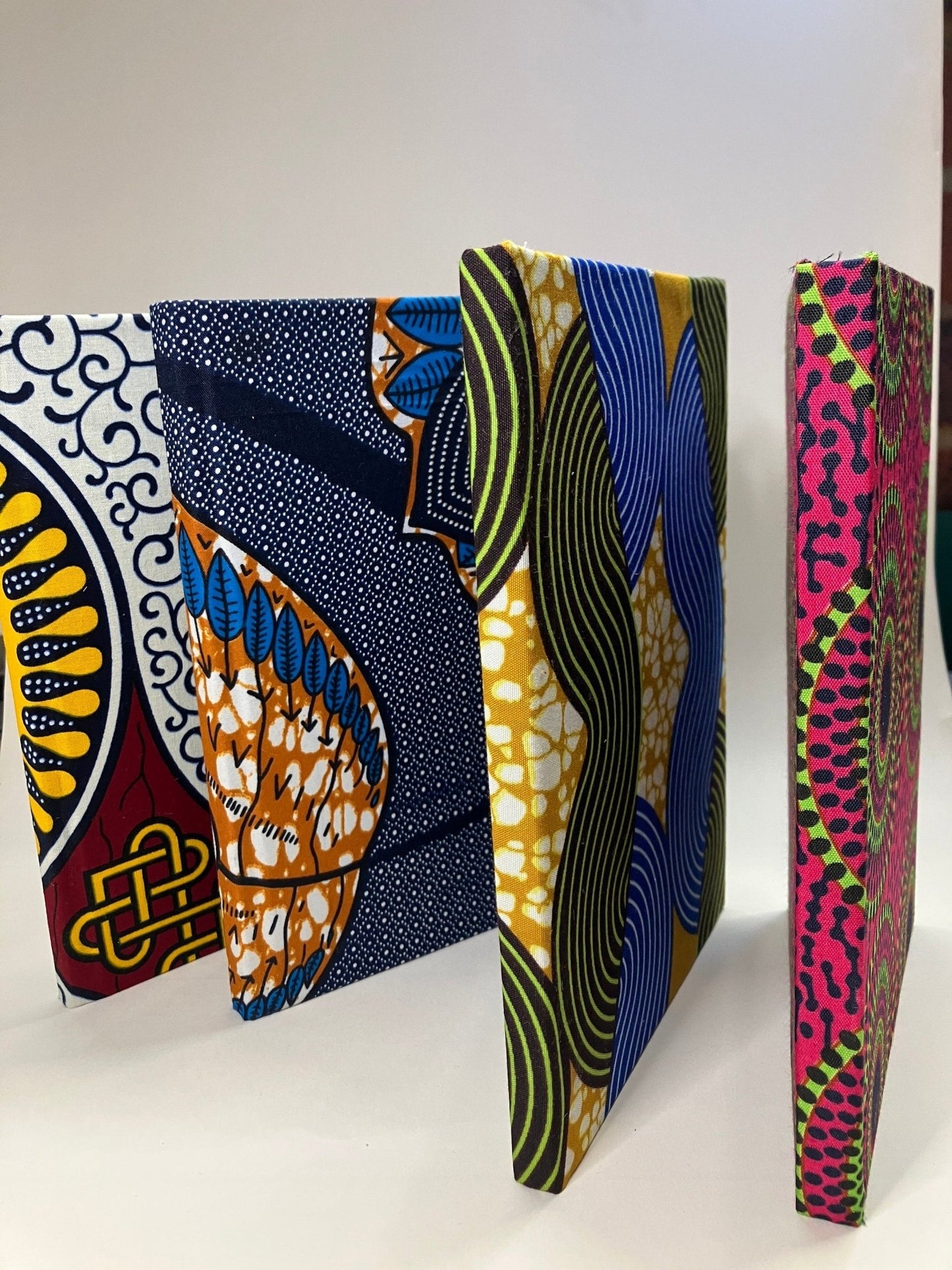 Fabric Covered Notebook | African Print Notebook | A5 Journal - AmayiUK