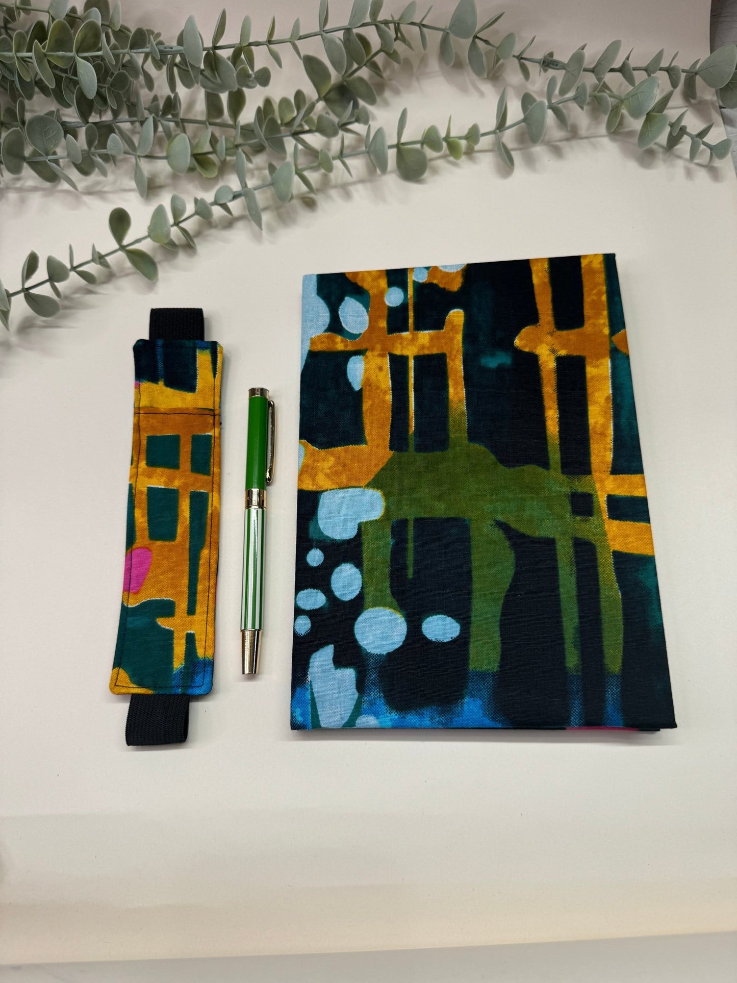 Geo Print A5 Notebook - AmayiUK