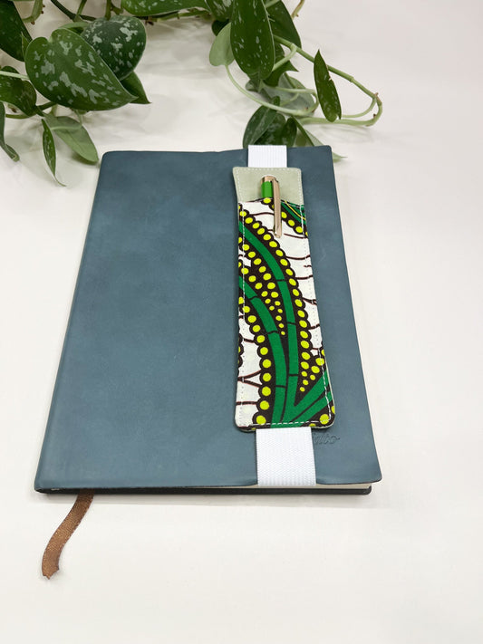 Green Notebook Pen Holder (A5 Fit) - AmayiUK