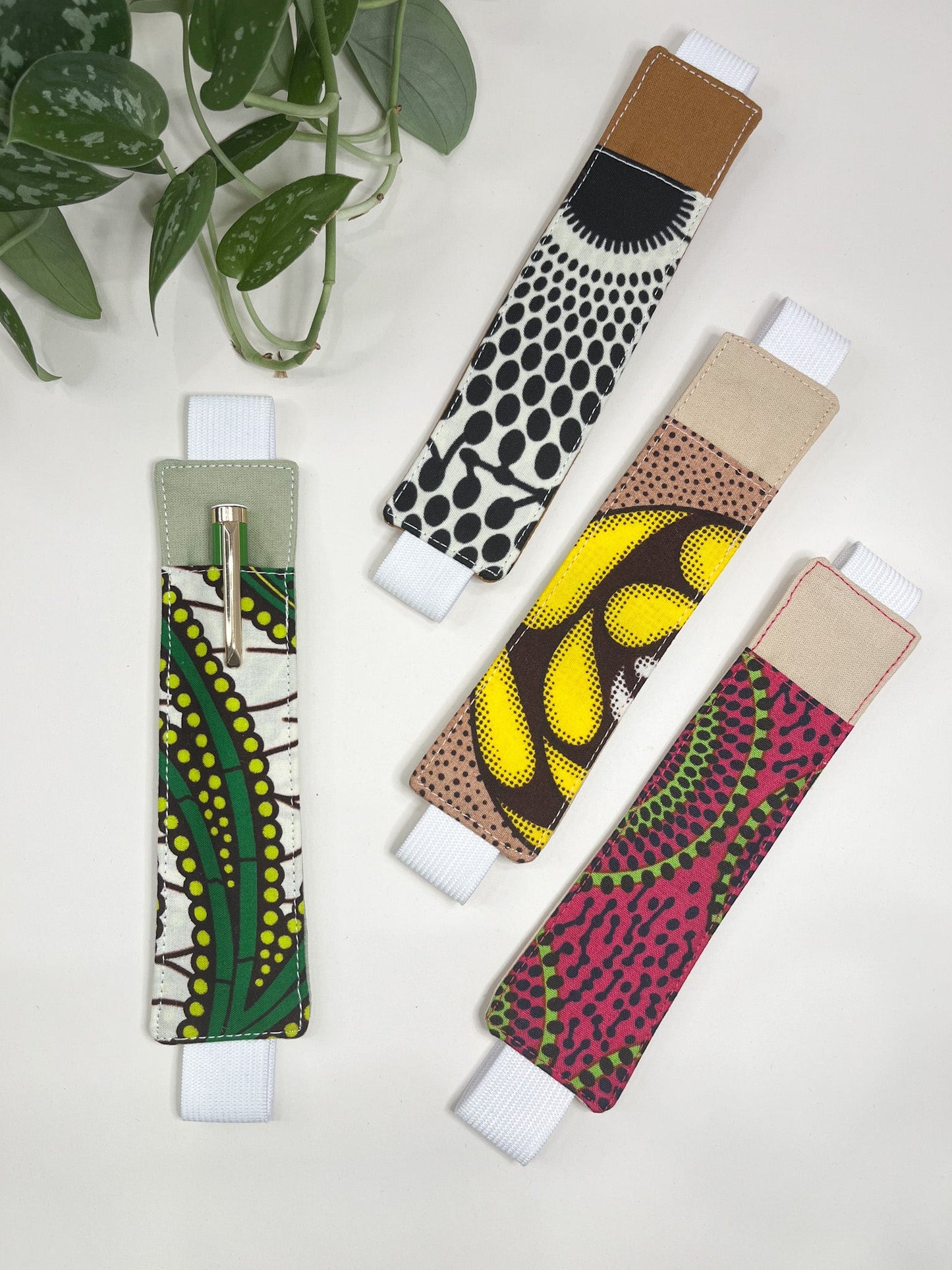 Green Notebook Pen Holder (A5 Fit) - AmayiUK